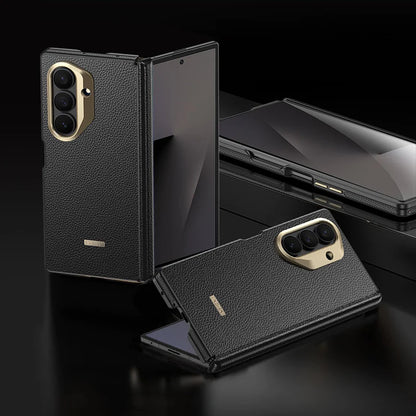 Premium Leather One-Piece Case with Camera Frame – Z Fold Series