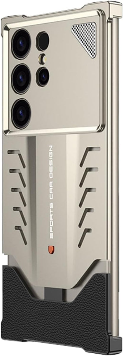 Metallic Shockproof Bumper Case with Rugged Grip – Galaxy S Series
