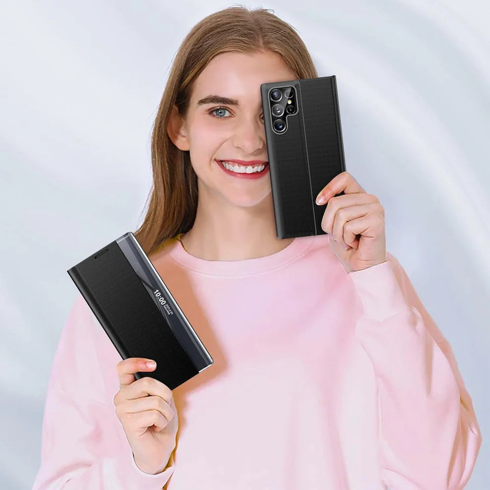 S Series Smart View Flip Cover with Premium Window Display