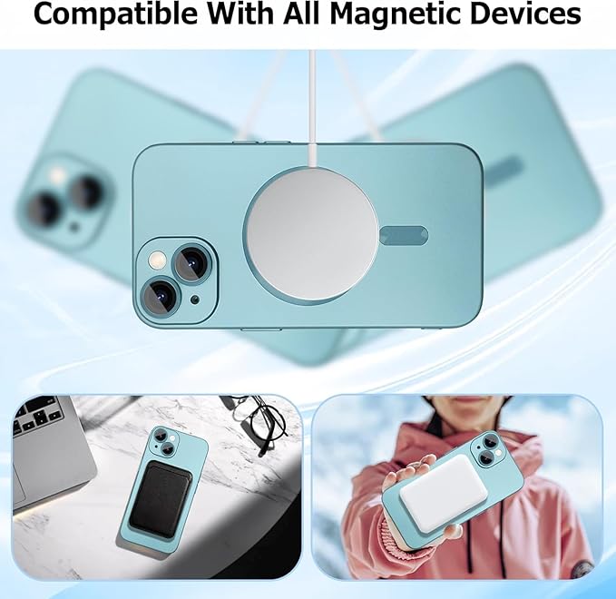 Magnetic Tough Case with Screen Protector – Shockproof & Clear Design