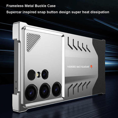 Metallic Shockproof Bumper Case with Rugged Grip – Galaxy S Series