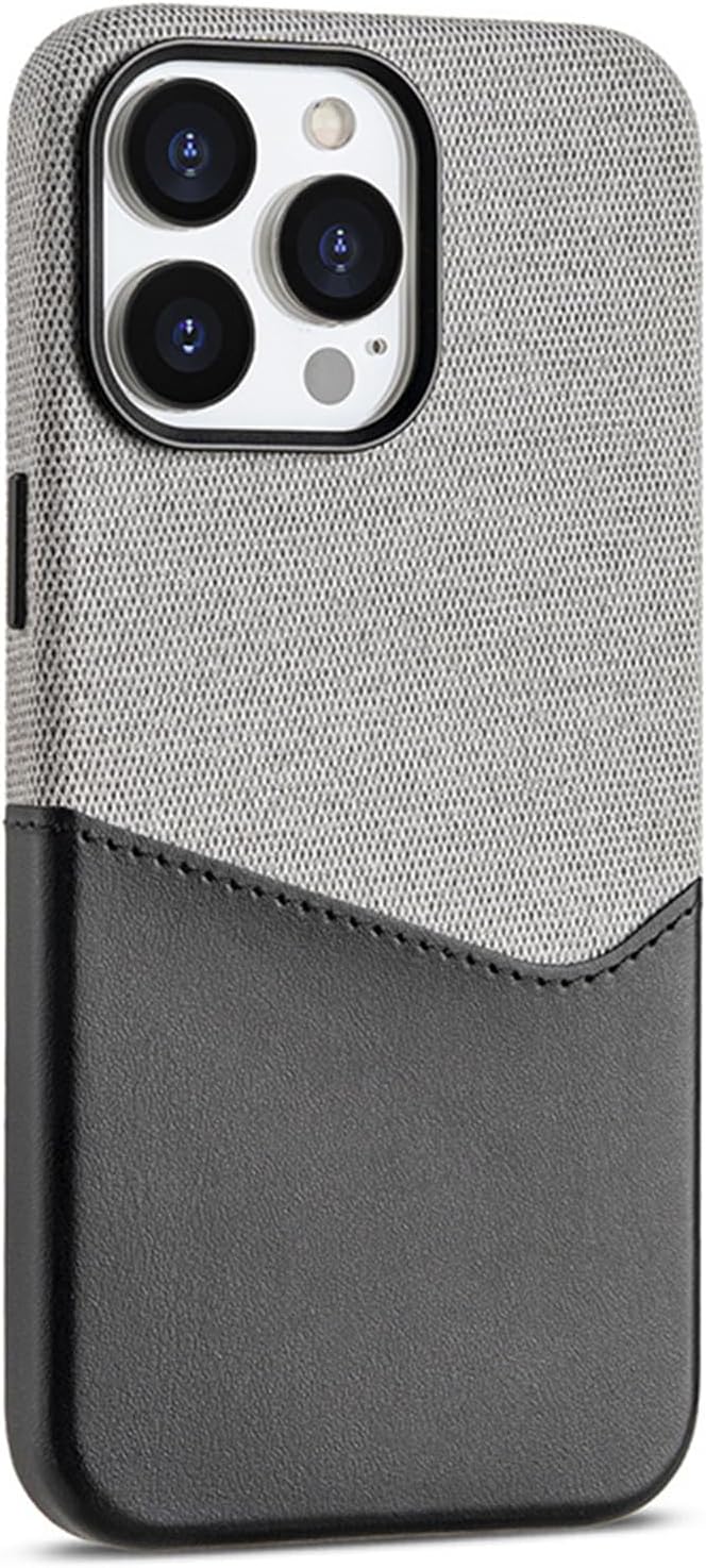 Fabric & Leather Hybrid Protective Case – For iPhone Series