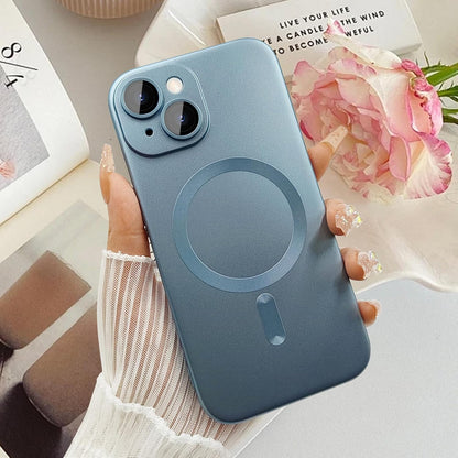 Magnetic Tough Case with Screen Protector – Shockproof & Clear Design