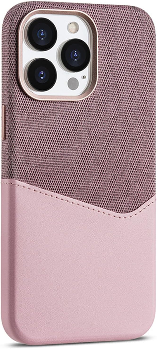 Fabric & Leather Hybrid Protective Case – For iPhone Series