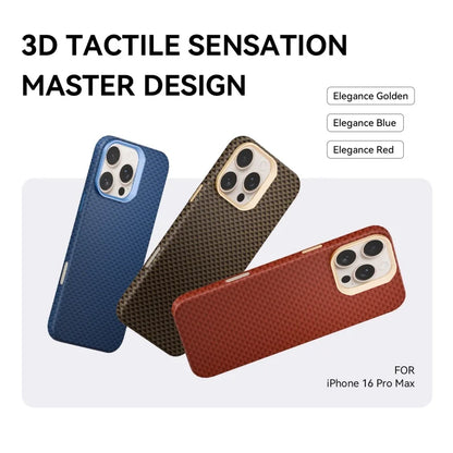 Premium Woven-Texture Matte Case – iPhone Series