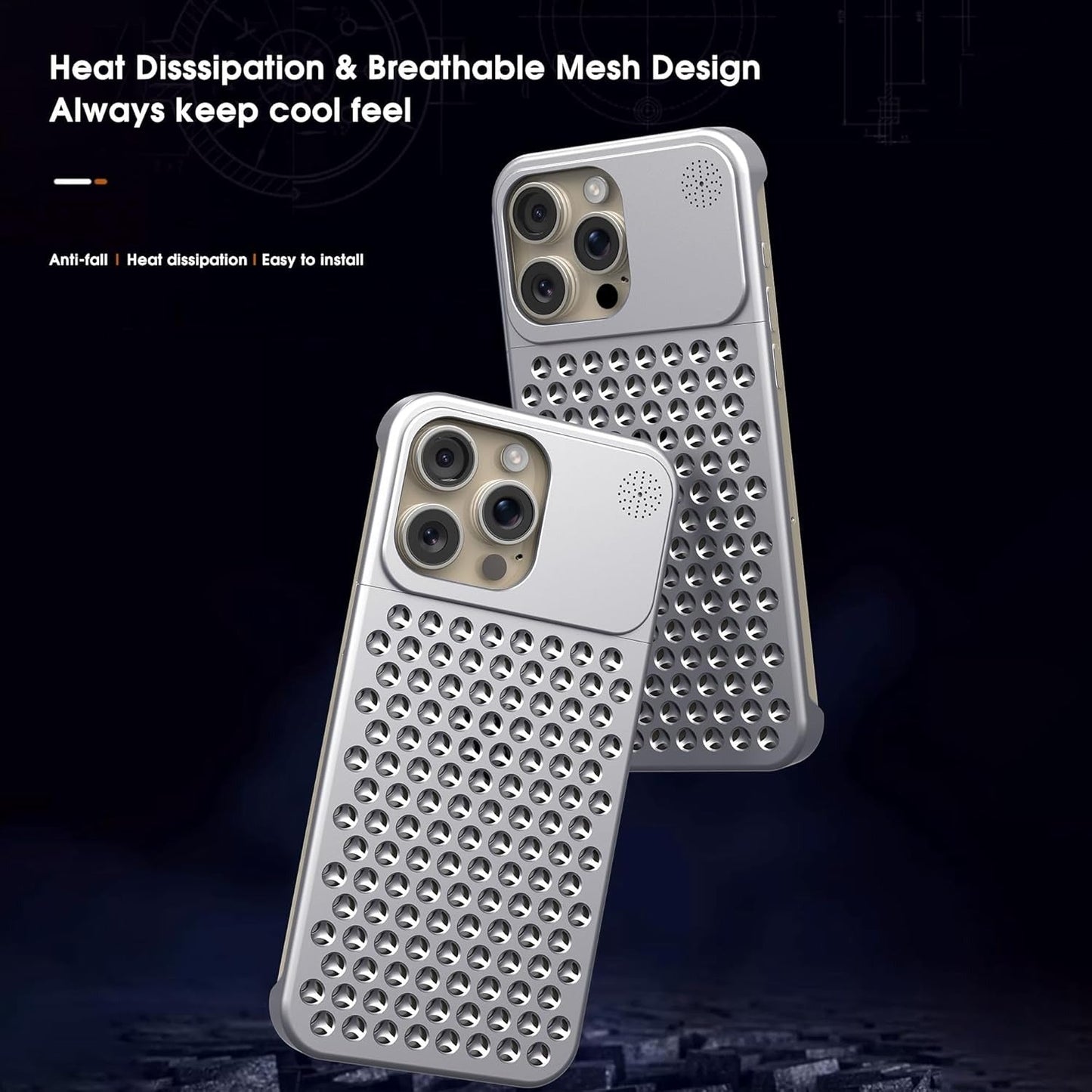 AeroCore Vented Shield Case For iPhone Series