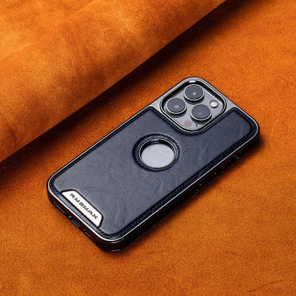 Vintage Luxe Leather MagFit Case – Premium Classic Grip Edition