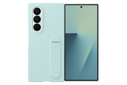 Durable Matte Silicone Case with Hand Strap – Galaxy Z Fold Series